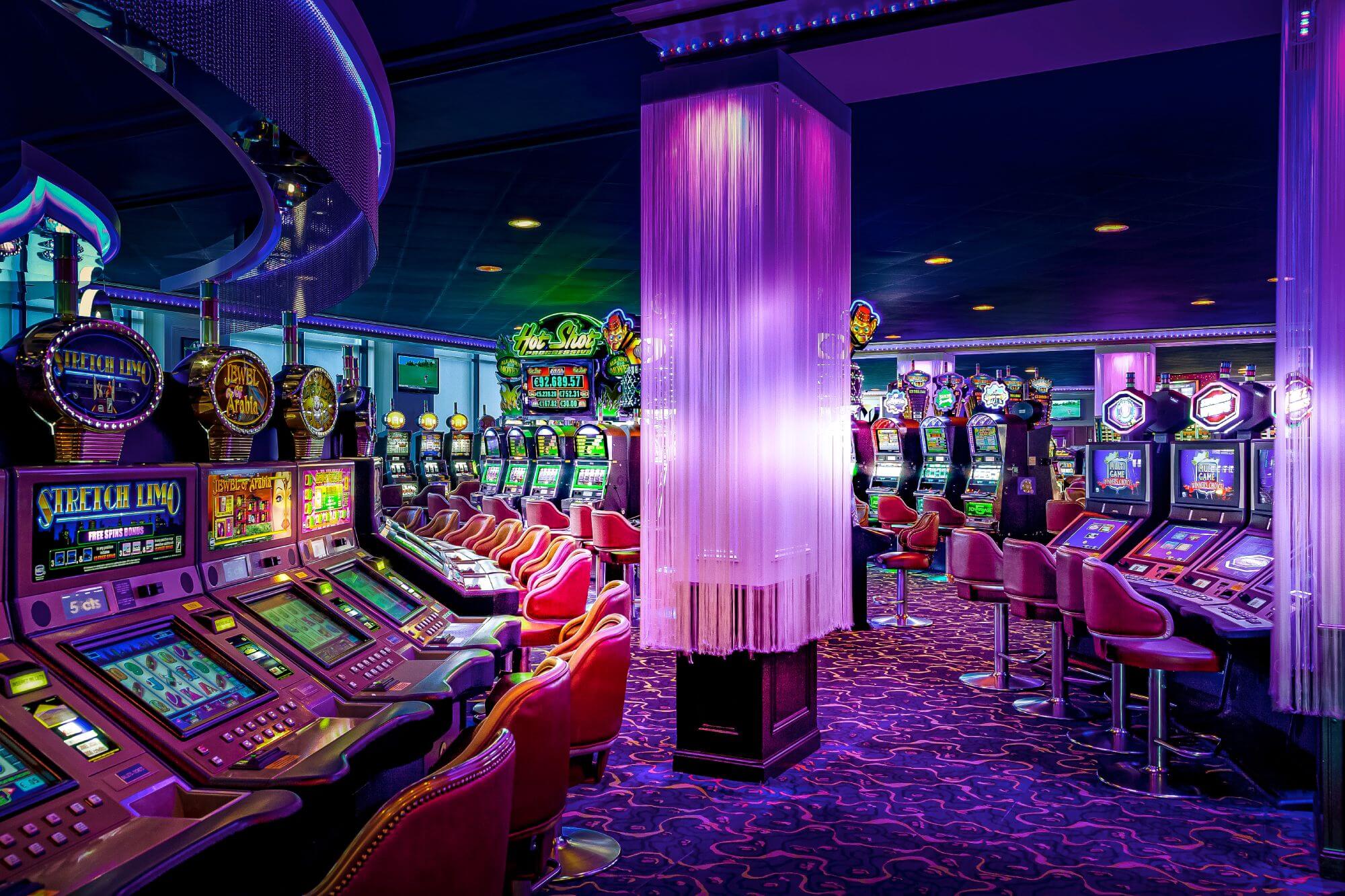Casino Interior Slot Machines