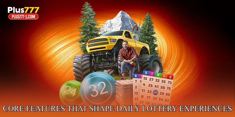 Core features that shape daily lottery experiences online