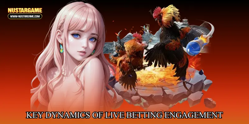 Key dynamics of live betting engagement