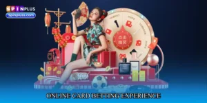Online card betting experience