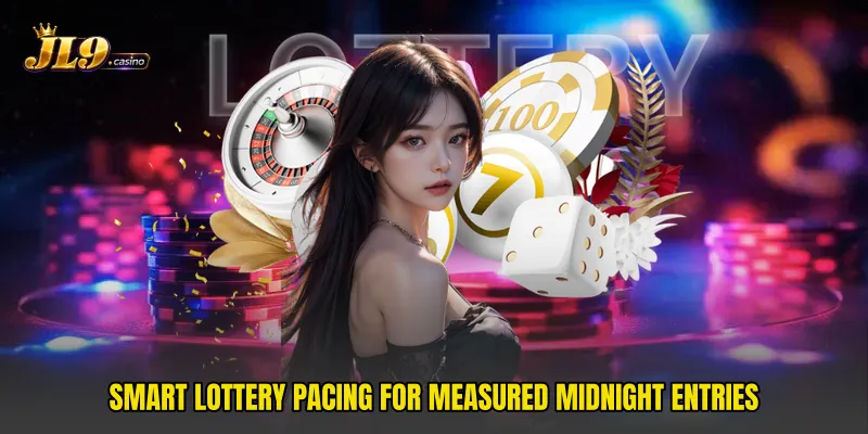 Smart lottery pacing for measured midnight entries